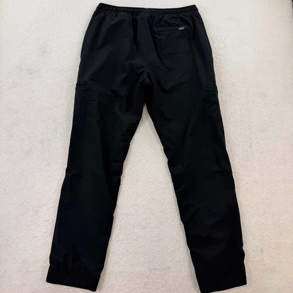 Eddie Bauer Pants Women's Black Jogger Fleece Lined Cargo Utility Outdoor Sz 10 - Picture 2 of 6